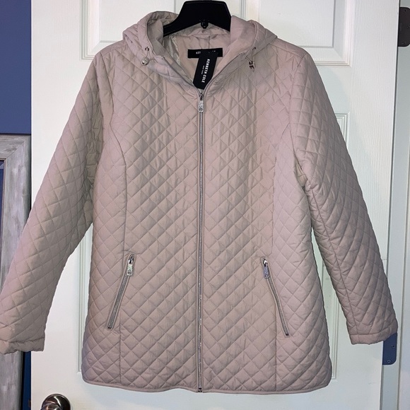 Kenneth Cole Jackets & Blazers - Kenneth Cole Quilted Jacket with Hood
